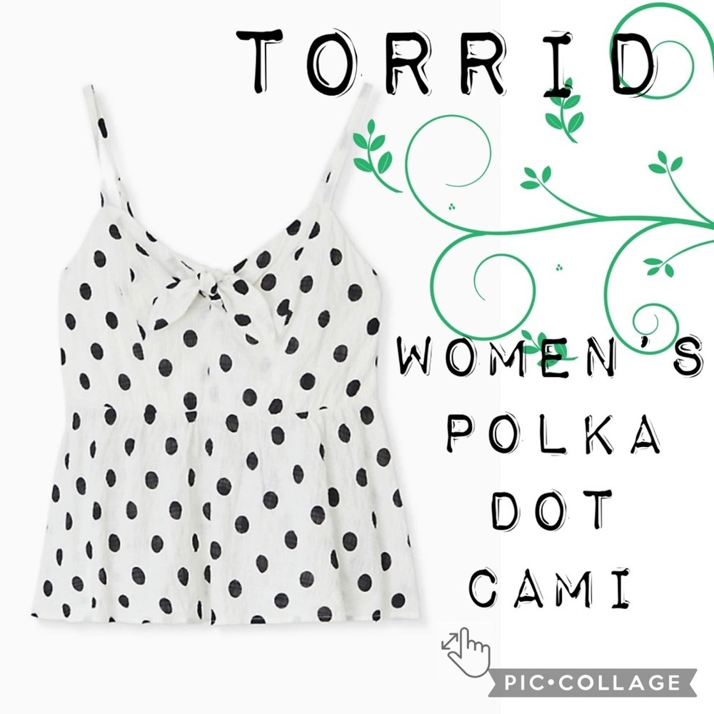 Torrid Women’s Polka Dot Cami!